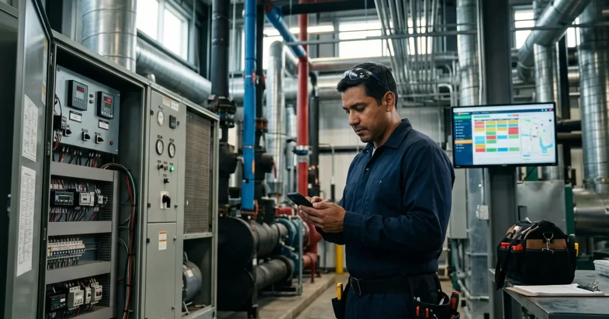 Field Service Management App: 60 Technicians, One Screen