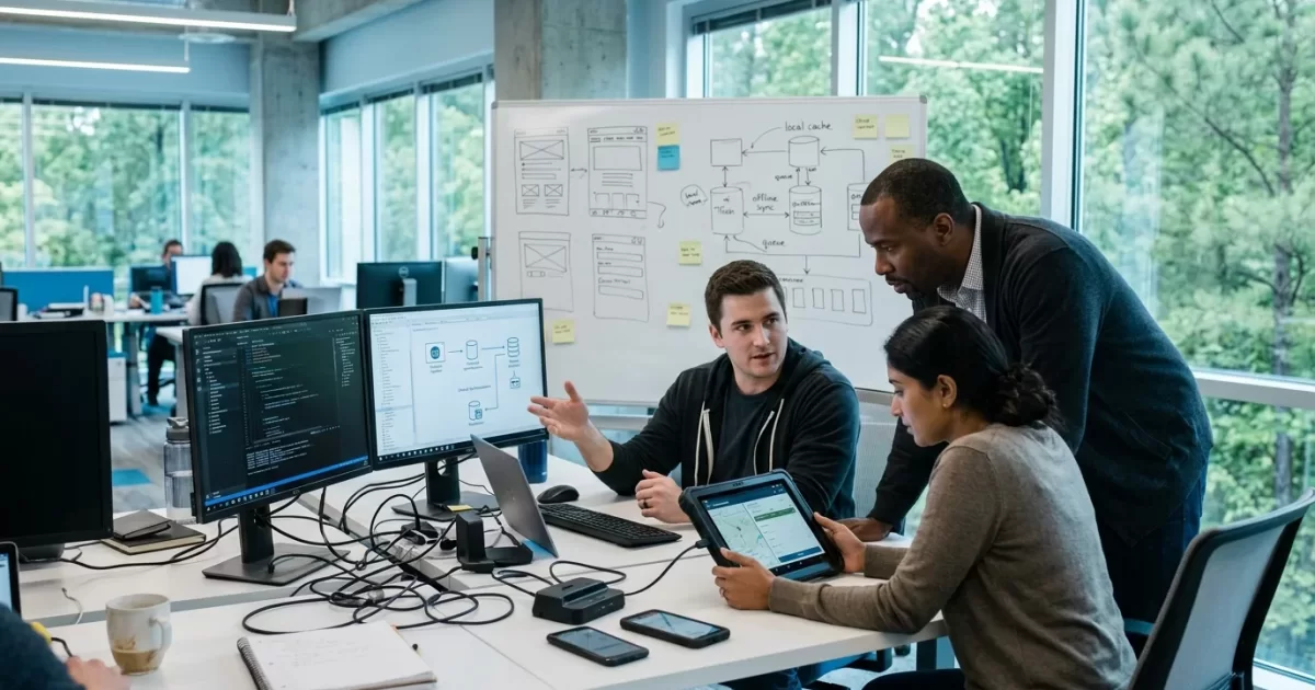 Field Service App Development That Survives No Signal